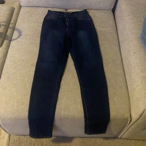 Dark blue size 10 skinny jeans